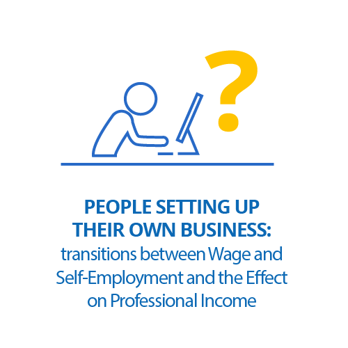 People setting up their own business: transitions between Wage and Self-Employment and the Effect on Professional Income