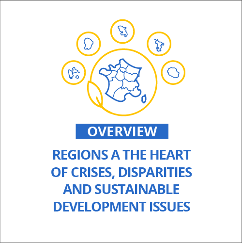 Regions at the heart of crises, disparities and sustainable development issues