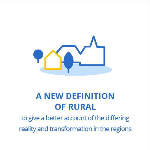 A new definition of rural to give a better account of the differing reality and transformation in the regions