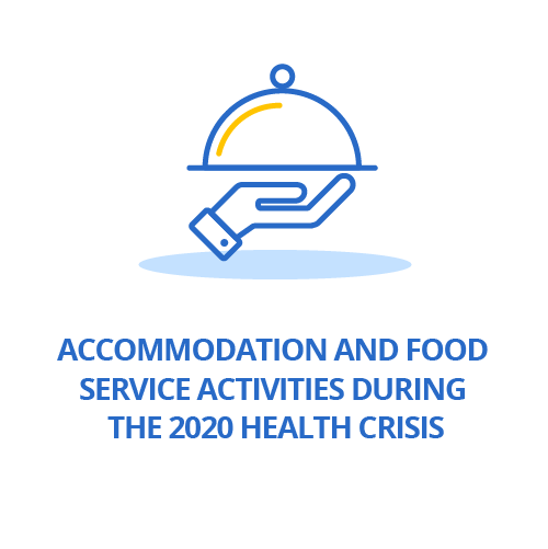 Accommodation and food service activities during the 2020 health crisis