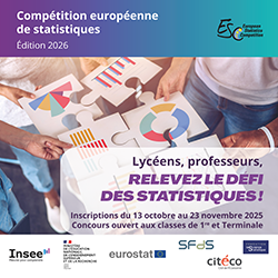 L’édition 2026 de la Compétition européenne de statistiques