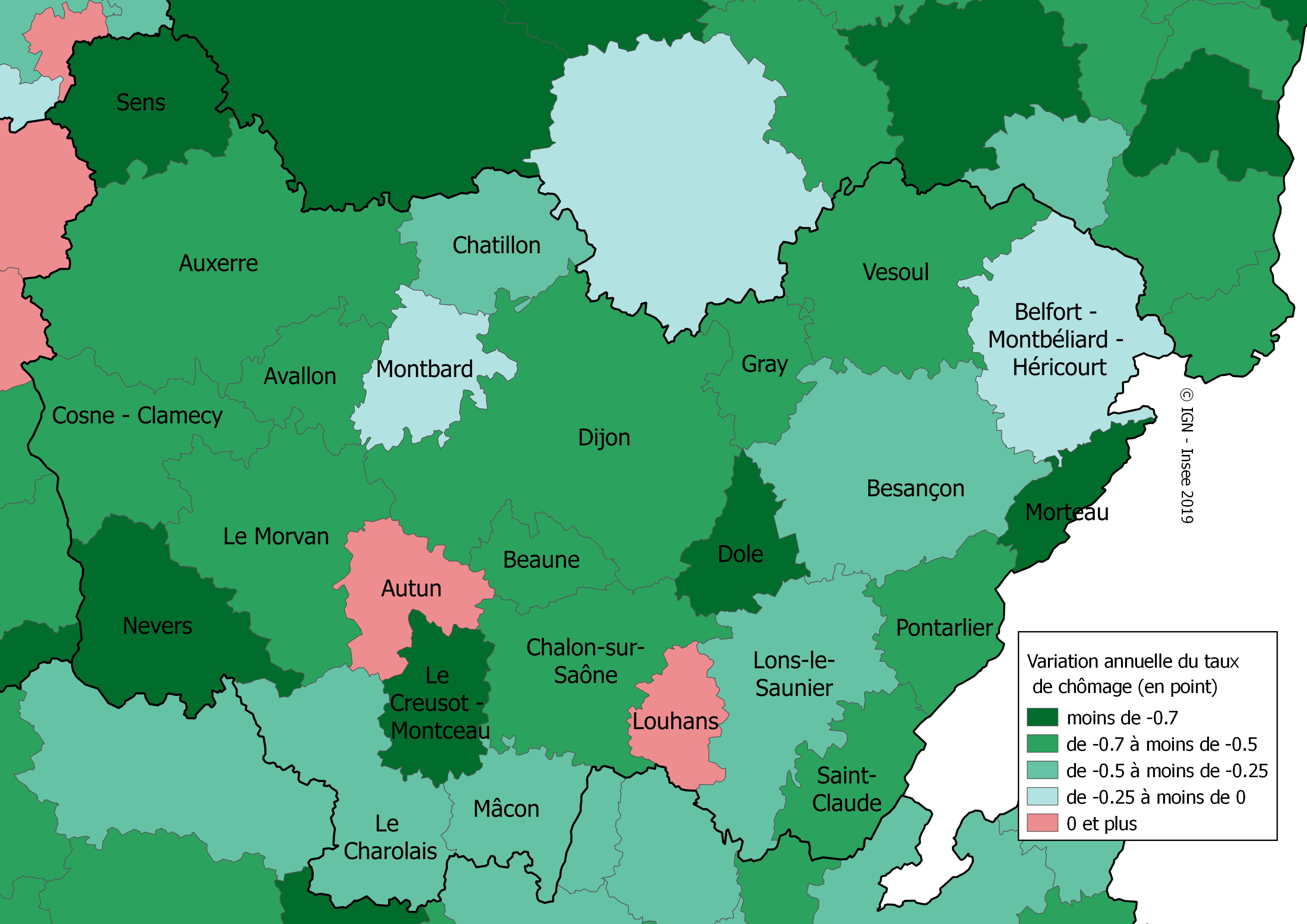 Chomage En Bourgogne Franche Comte Legere Degradation Au 3e Trimestre 2018 Insee Flash Bourgogne Franche Comte 76